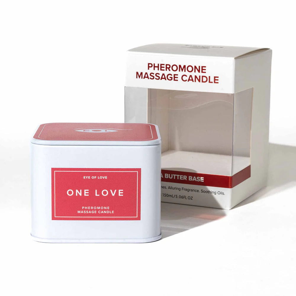 Eye of Love Attract Him Pheromone Massage Candle 3 Unique Scents