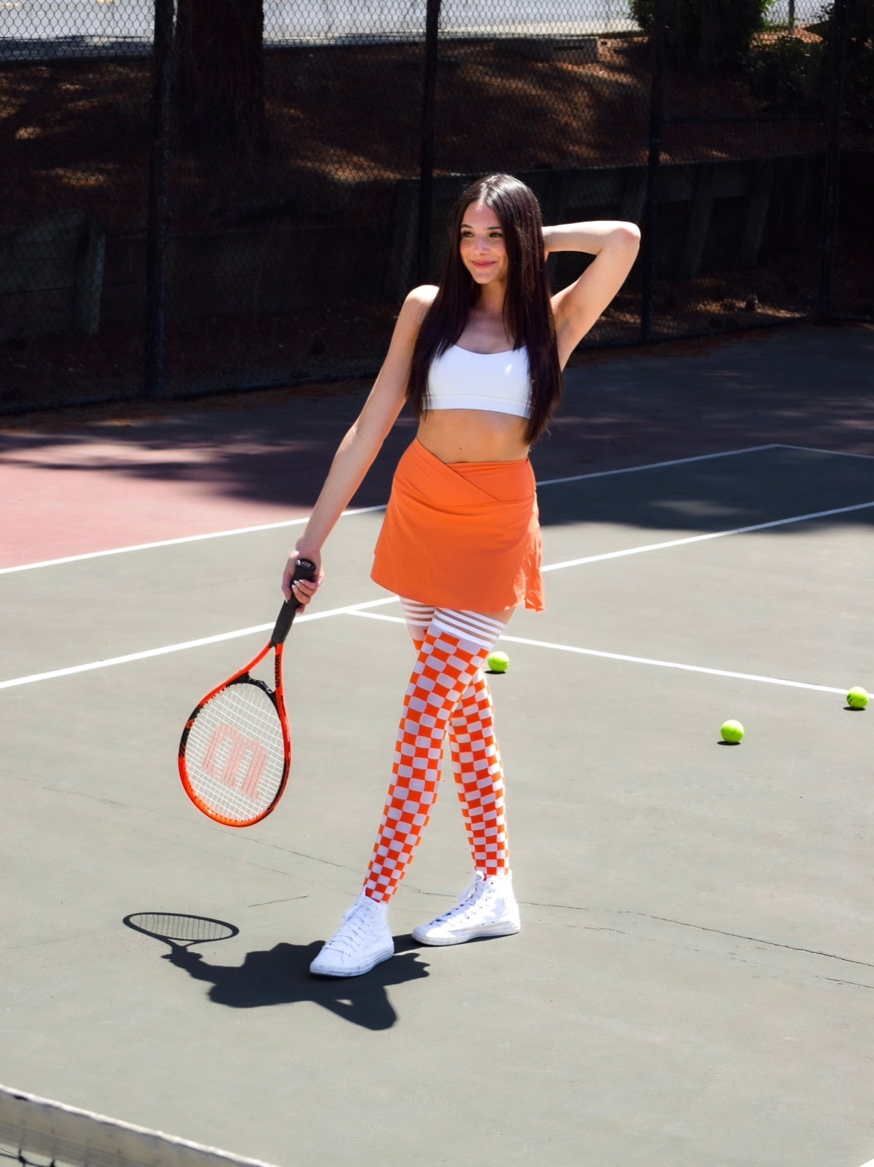 Game Day! - Orange & White