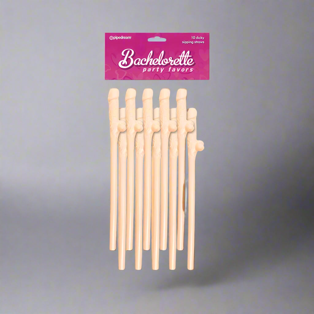 Party Favors 10-piece Sipping Straws
