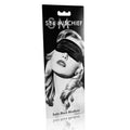 Sportsheets Satin Blindfold, Black Sexy and Mischief