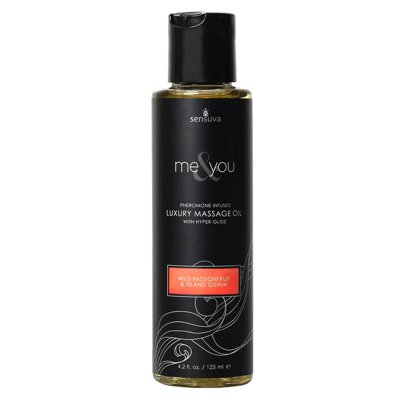Sensuva Me & You Pheromone-Infused Luxury Massage Oil 4.2 oz.