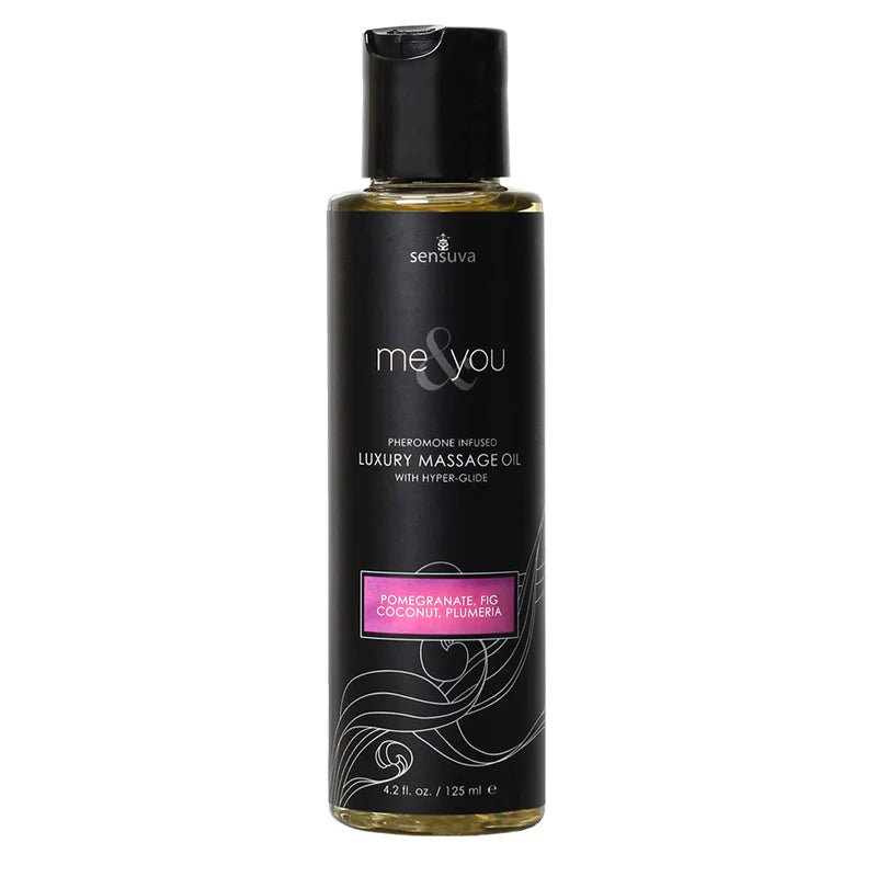 Sensuva Me & You Pheromone-Infused Luxury Massage Oil 4.2 oz.