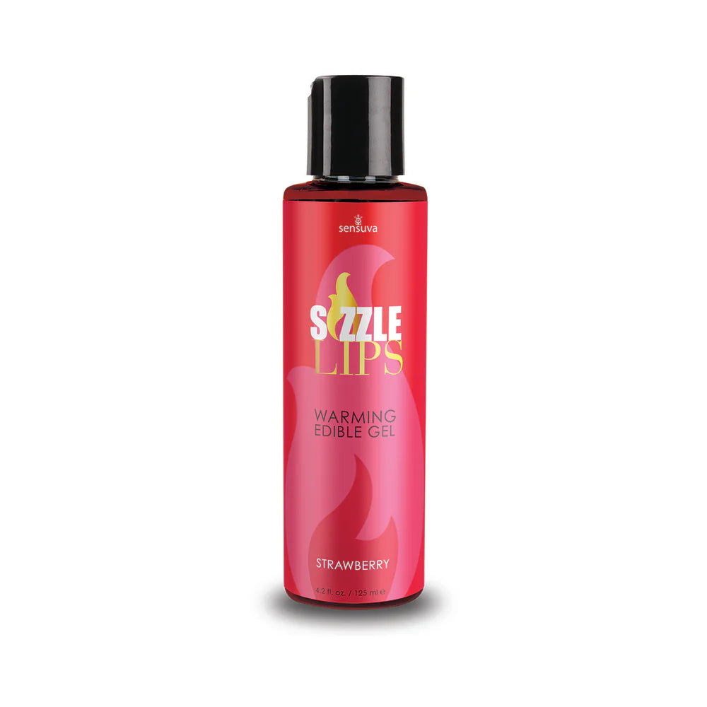 Sensuva Sizzle Lips Warming Edible Gel 5 Flavors 4.2 oz