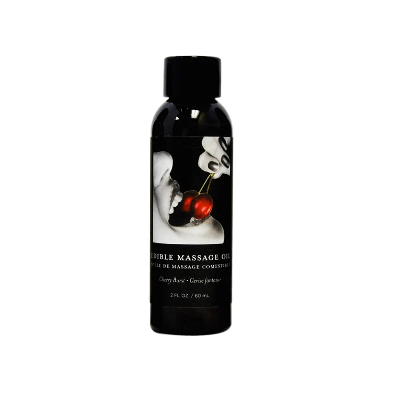 Earthly Body Edible Massage Oil 5 Flavors 2 0zs
