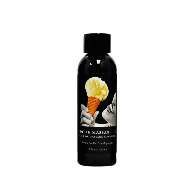 Earthly Body Edible Massage Oil 5 Flavors 2 0zs