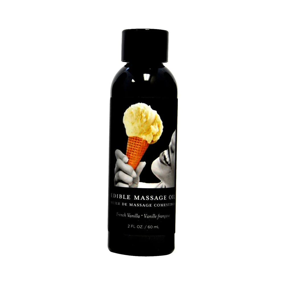 Earthly Body Hemp Seed Edible Massage Oil 3-Piece Gift Set 2 Oz.