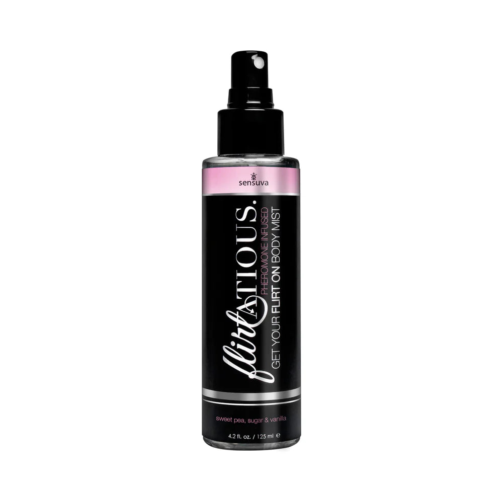 Sensuva Flirtatious Pheromone-Infused Body Mist 2 Unique Scents 4.2 oz.