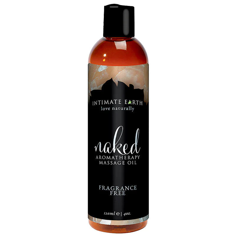 Intimate Earth Aromatherapy Massage Oil, 8 Different Fragrance 4oz.