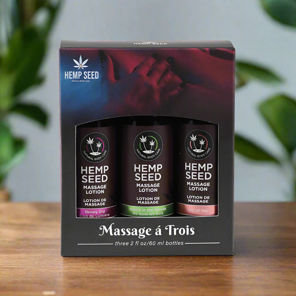 Earthly Body Gift Set Massage A Trois Gift Set 2oz.