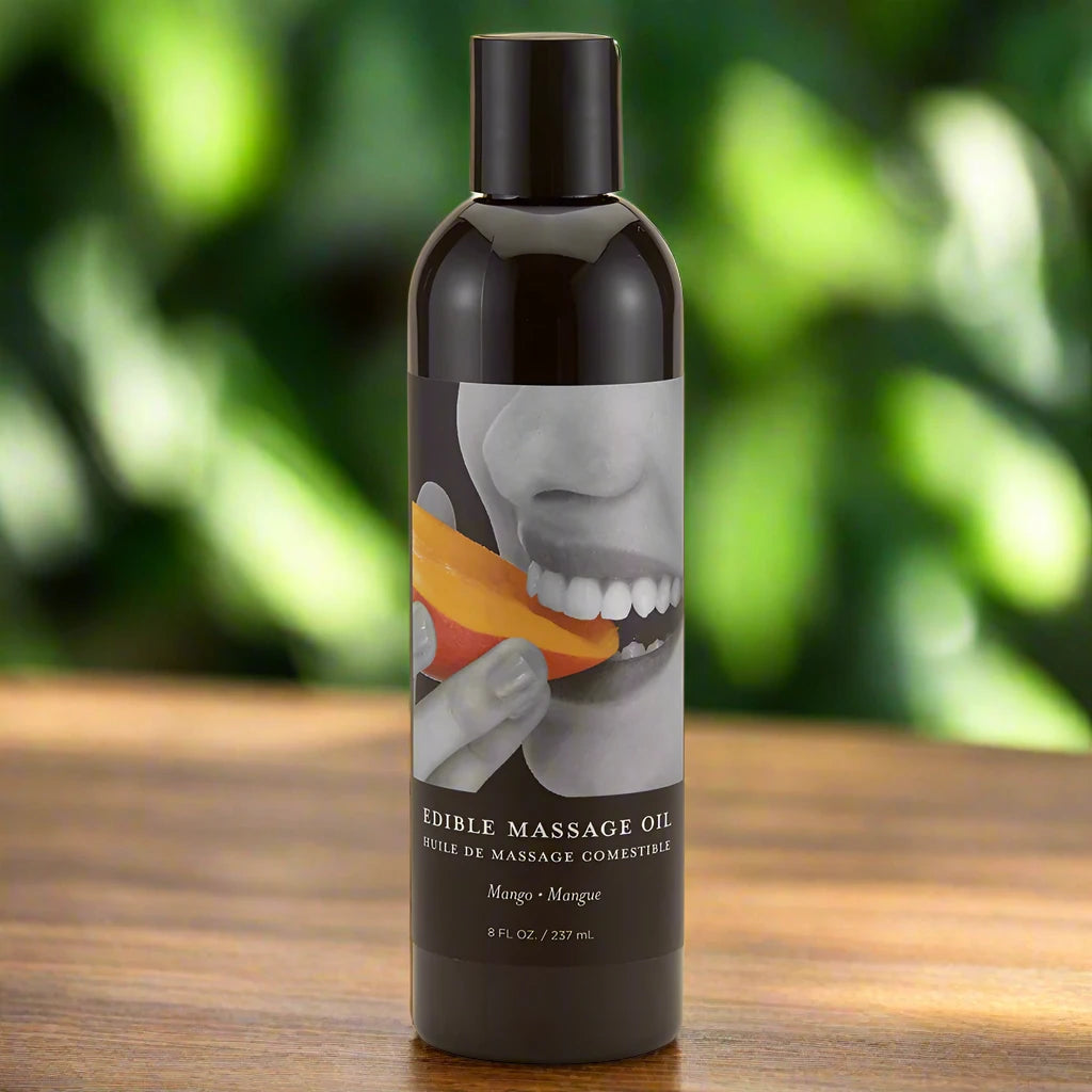 Earthly Body Edible Massage Hemp Seed Lotion 7 Unique Flavors 8oz