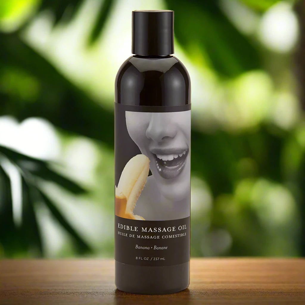 Earthly Body Edible Massage Hemp Seed Lotion 7 Unique Flavors 8oz