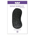 Sincerely Lace Blindfold, Black