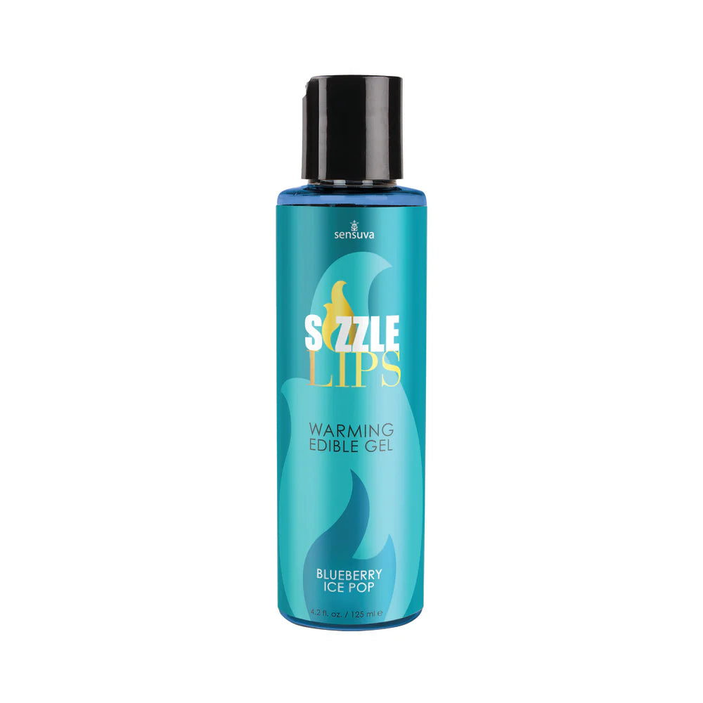 Sensuva Sizzle Lips Warming Edible Gel 5 Flavors 4.2 oz