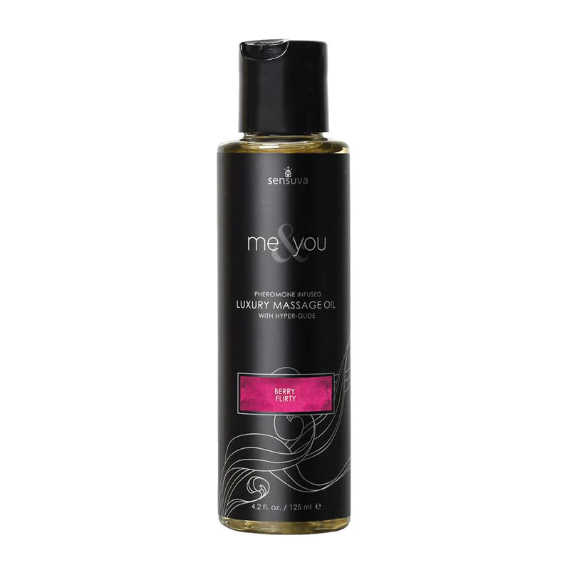 Sensuva Me & You Pheromone-Infused Luxury Massage Oil 4.2 oz.