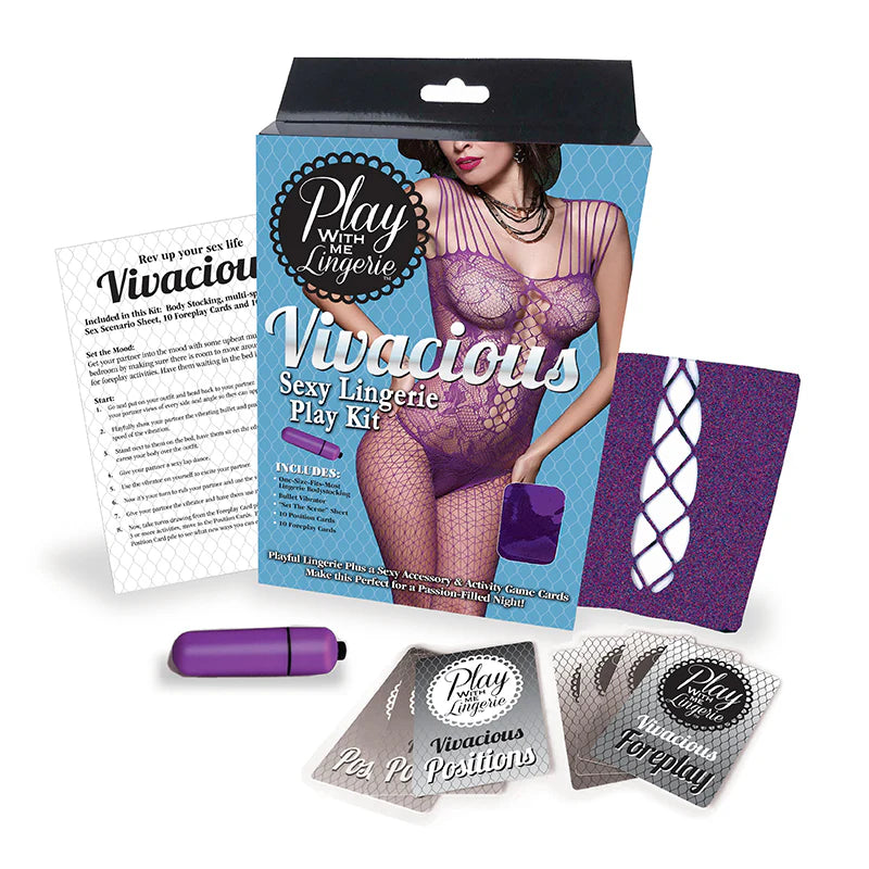 Play With Me Vivacious Lingerie Play Kit
