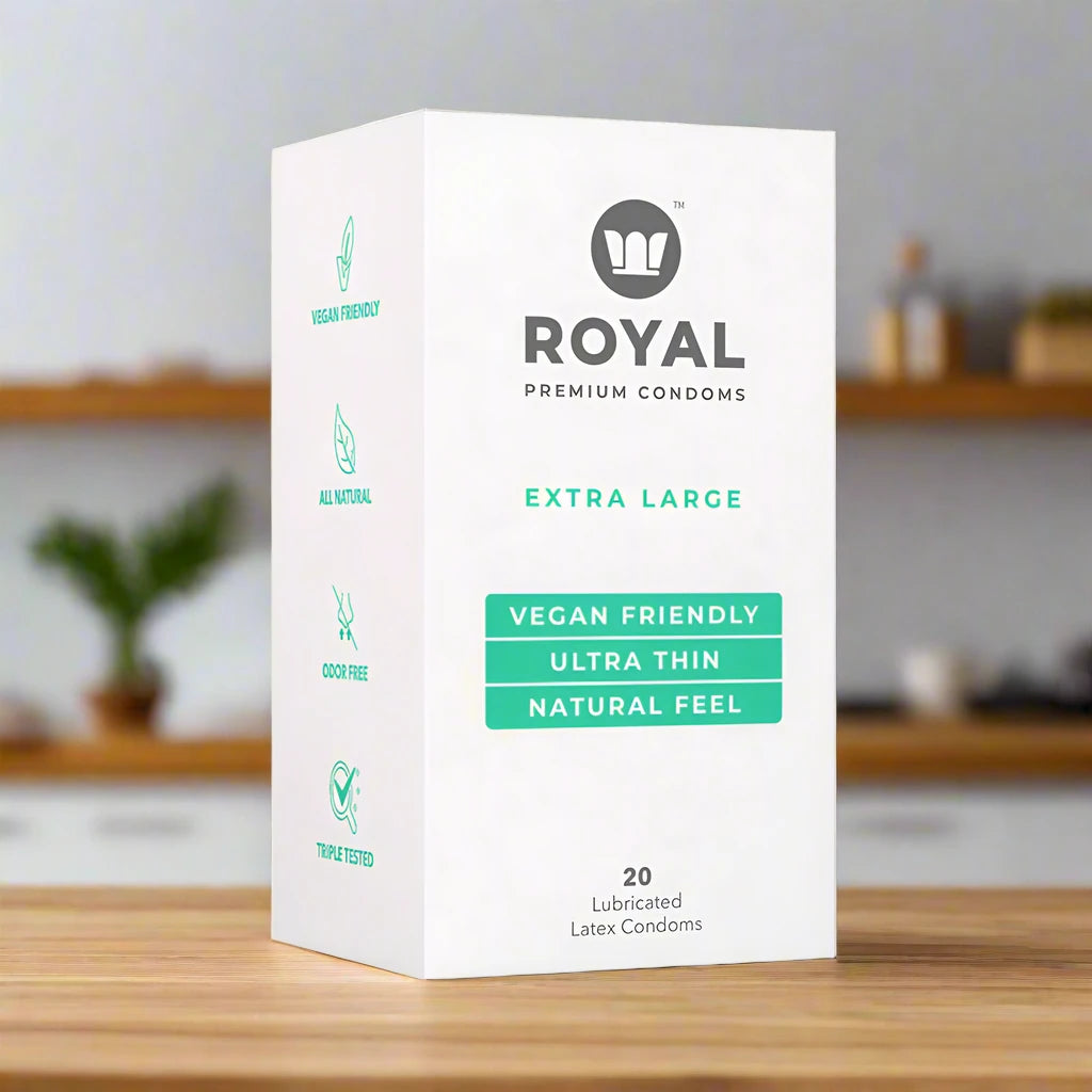 Vegan Condoms by Royal Condoms 20-pack