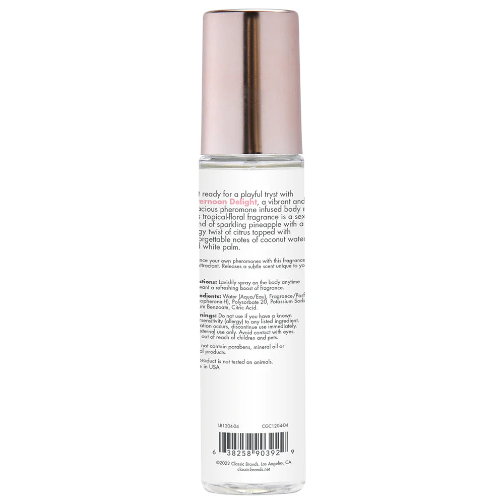 CG Body Mist With Pheromones 3.5 oz. Available in 3 distinct scents