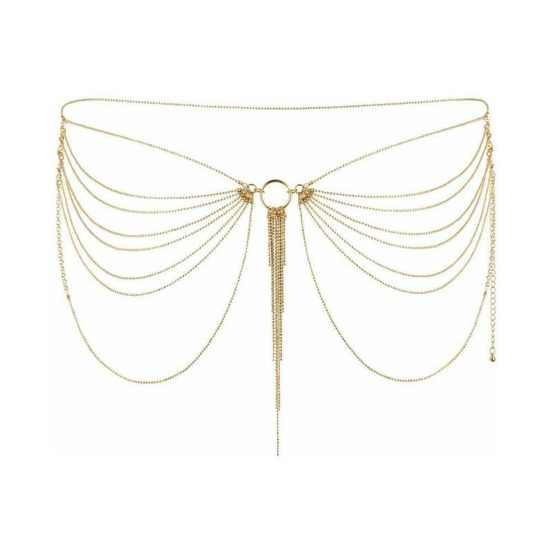 Bijoux Indiscrets Magnifique Chain Waist Jewelry Gold/Silver