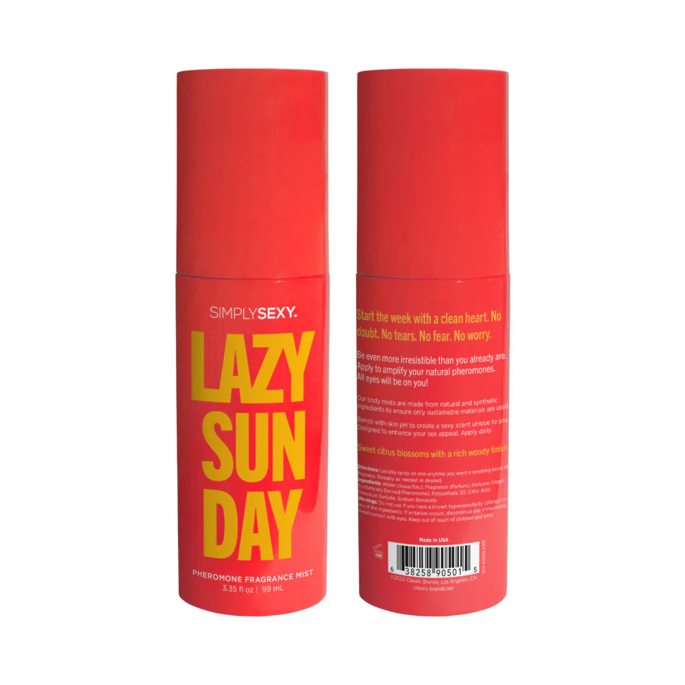 Simply Sexy Pheromone Fragrance Body Mist: 5 Distinct Scents 3.35 oz.
