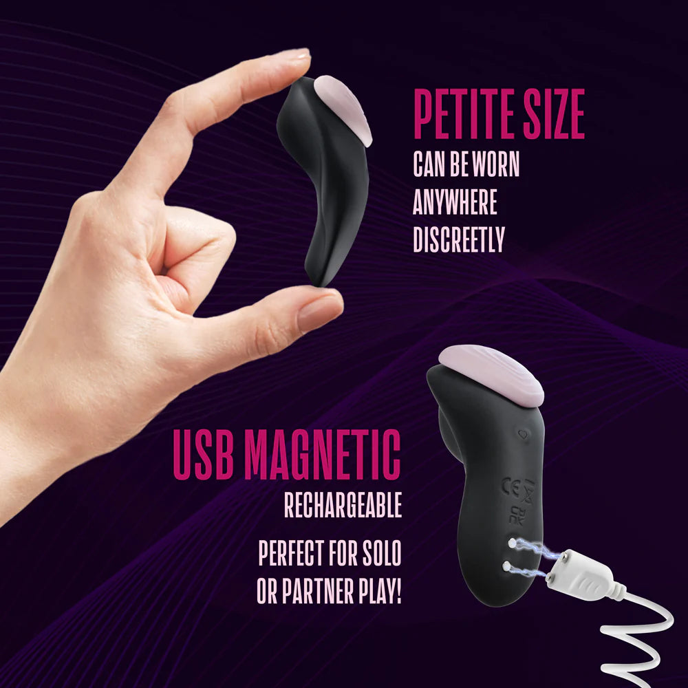 Temptasia Heartbeat Panty Vibe With Remote, Pink