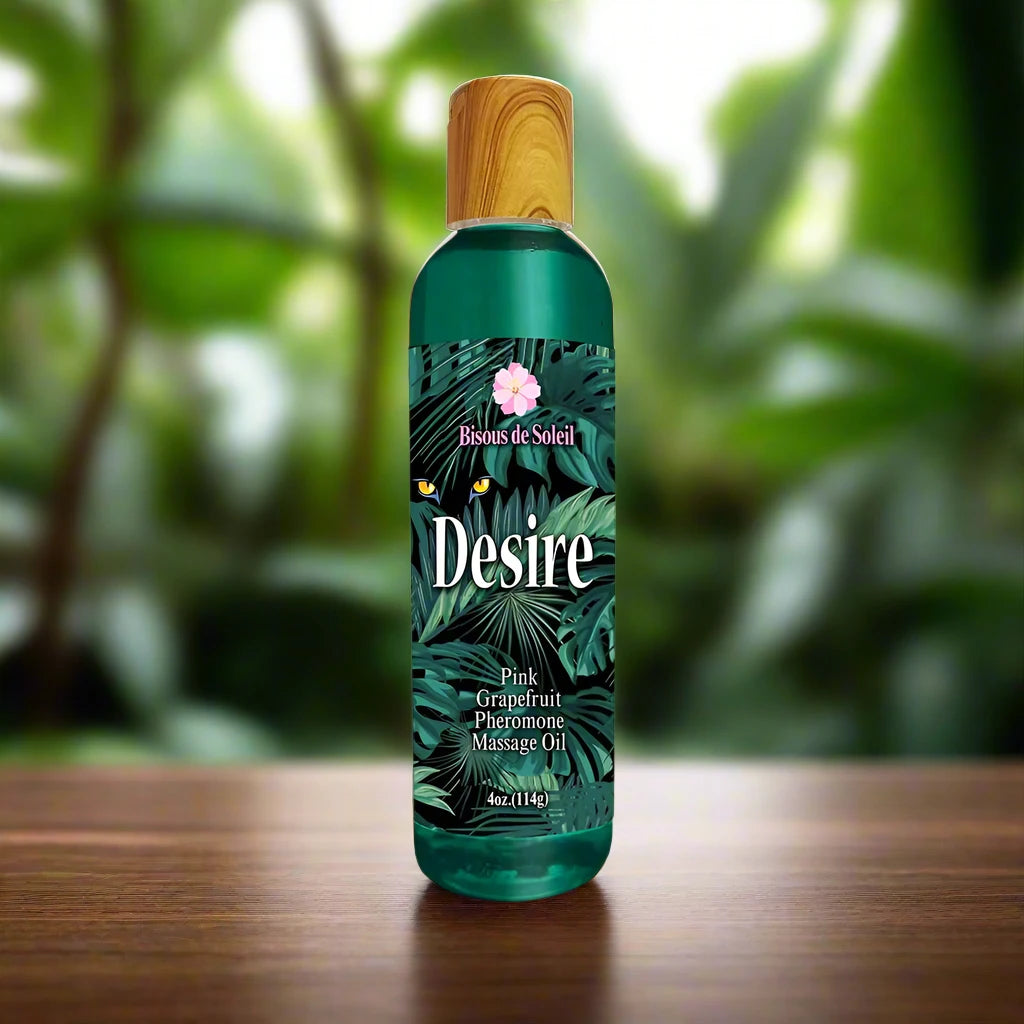 Desire Pheromone Massage Oil 5 Unique Scents