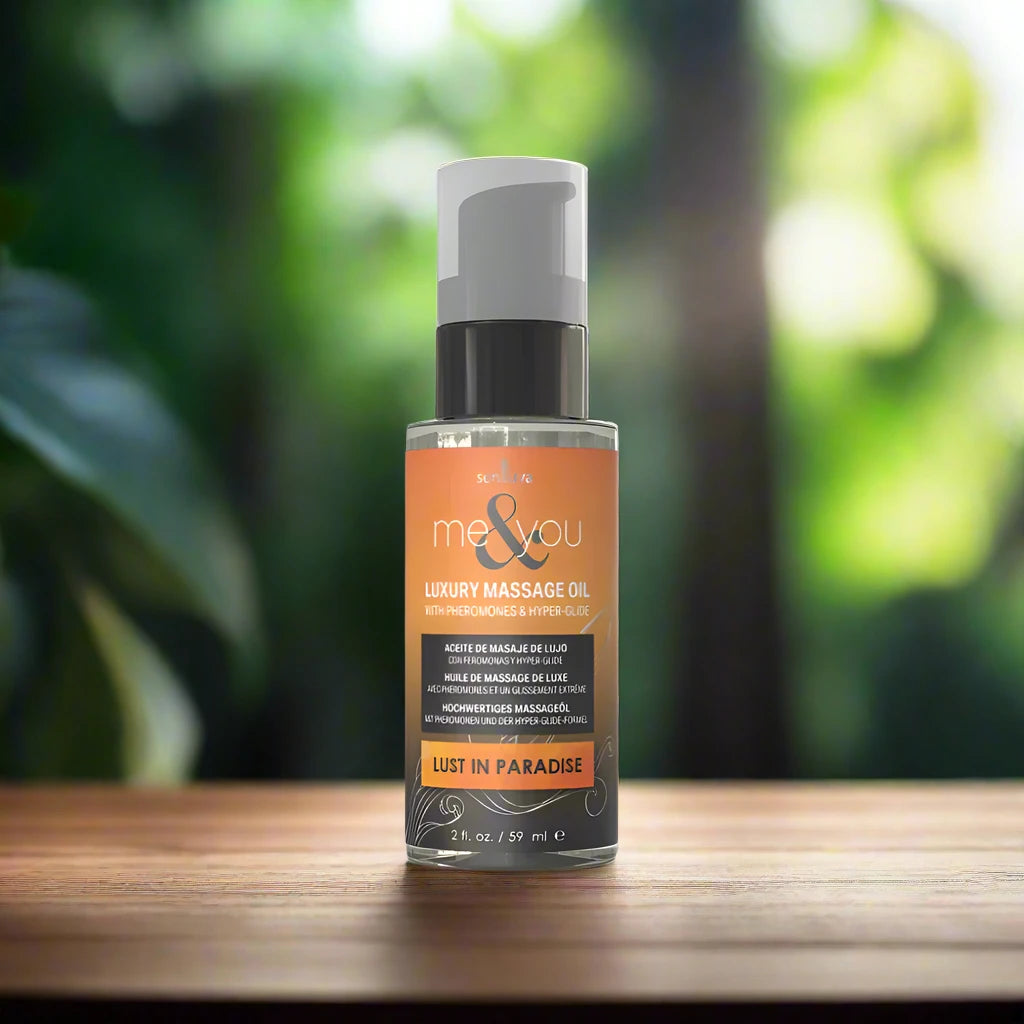 Sensuva Me & You Pheromone Infused Luxury Massage Oils 6 Unique Scents 2 oz.