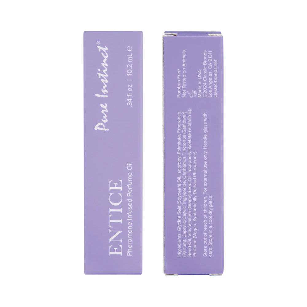 Pure Instinct Pheromone Perfume Oil Roll-On .34 oz. Unisex