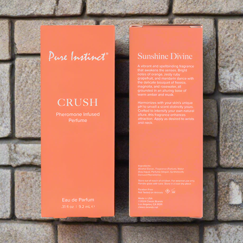 Pure Instinct Pheromone Perfume Spray .31 oz. In 4 Distinct Scents