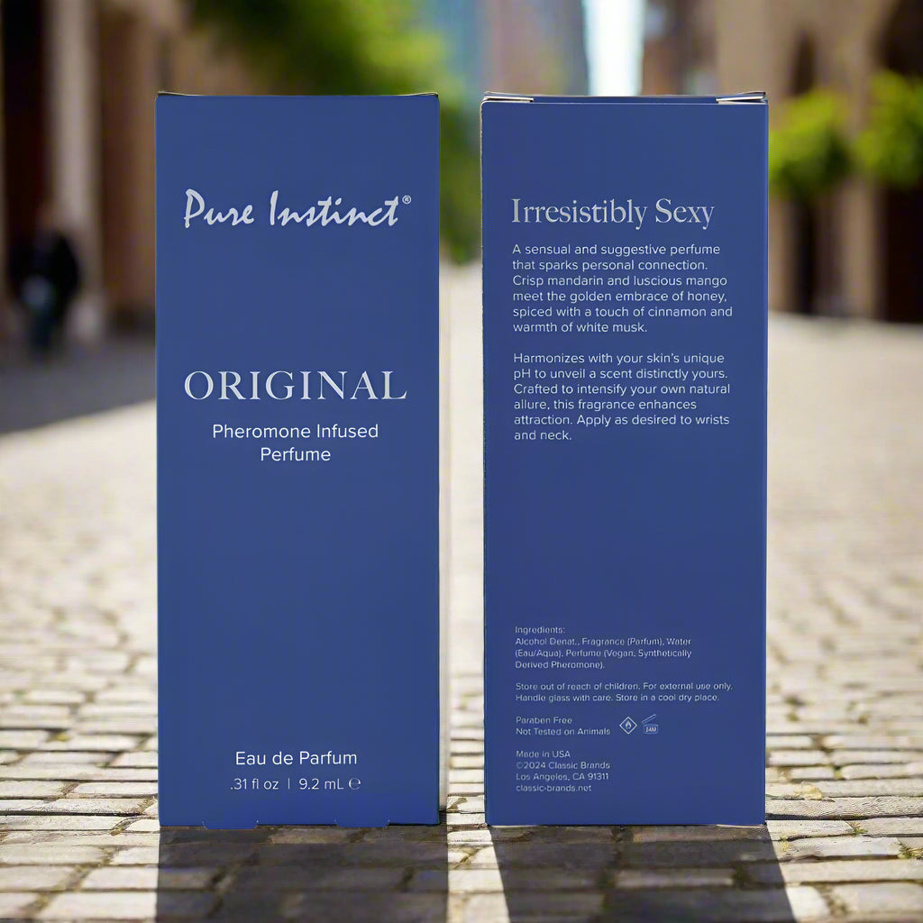 Pure Instinct Pheromone Perfume Spray .31 oz. In 4 Distinct Scents