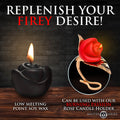 Master Series Fire Garden 3-Piece Rose Candle Set