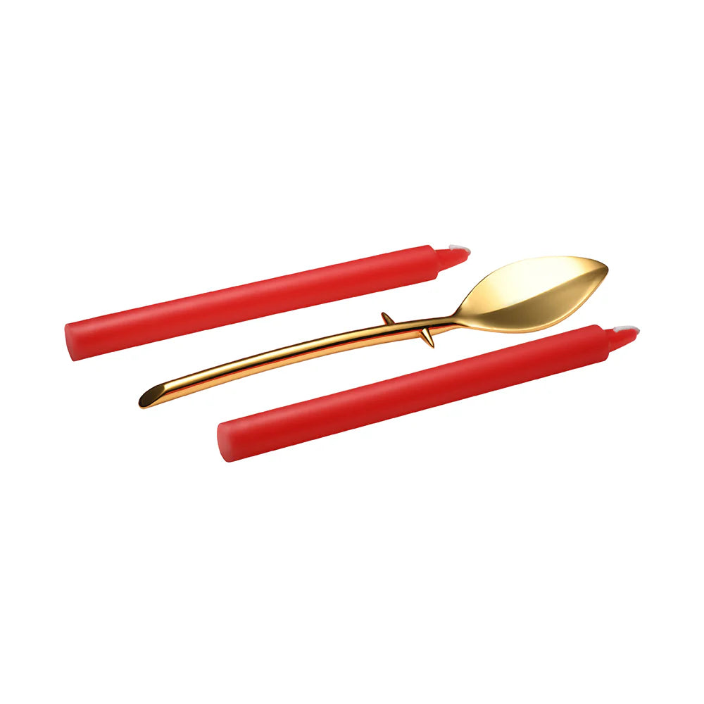 Spoon & Drip Candle Set by Master Series