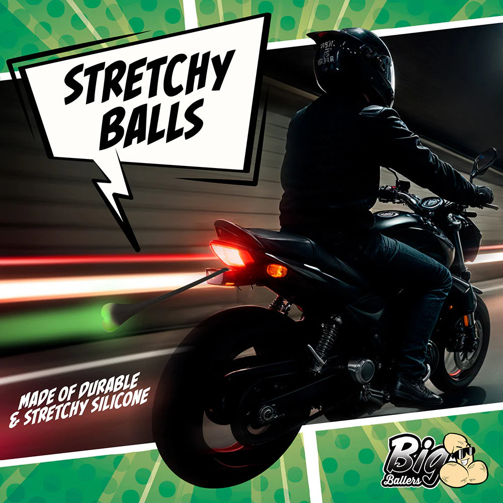 Big Ballers Teeny Weeny Premium Silicone Truck Nuts With Multiple Light Mode