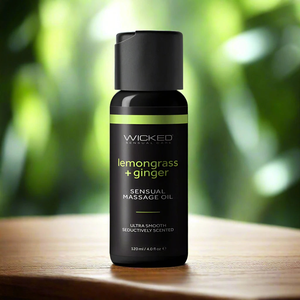 Wicked 4 oz. Massage Oil 3 Unique Scents