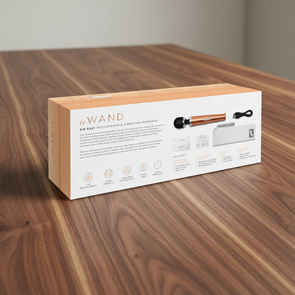 Le Wand Die Cast Rechargeable Massager in 2 Colors