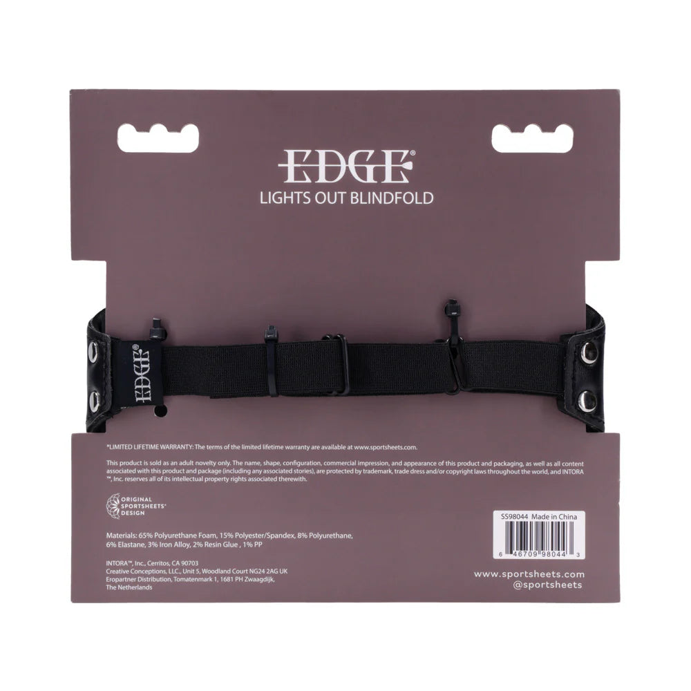 Edge Lights Out Blindfold by Sportsheets