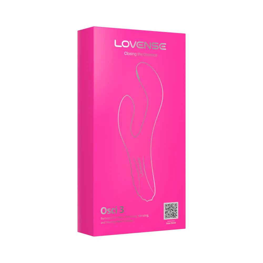 Lovense Osci 3 Remote Control Heating Thumper Rabbit