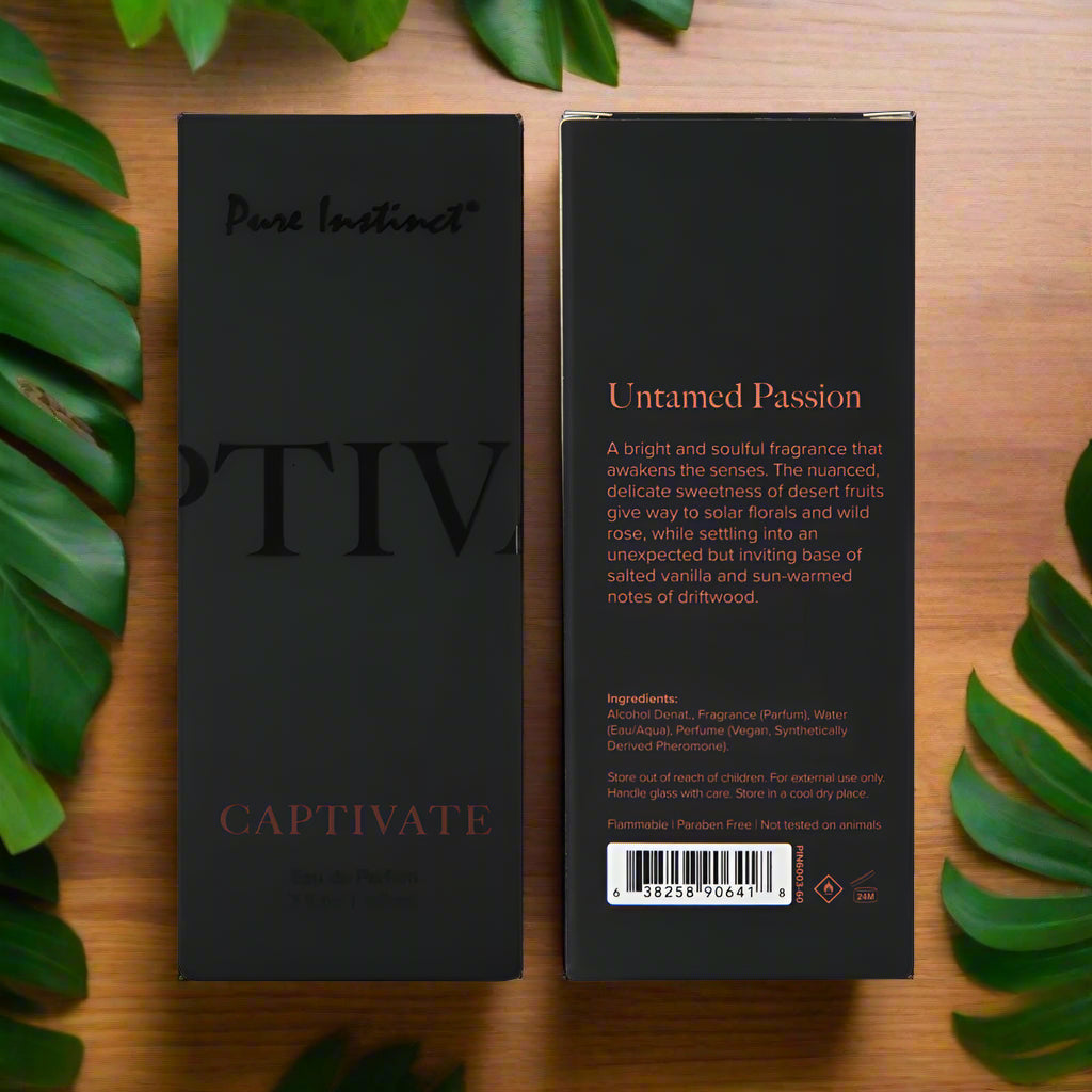 Pure Instinct Pheromone Eau De Parfum Captivate 2 Fluid Oz.
