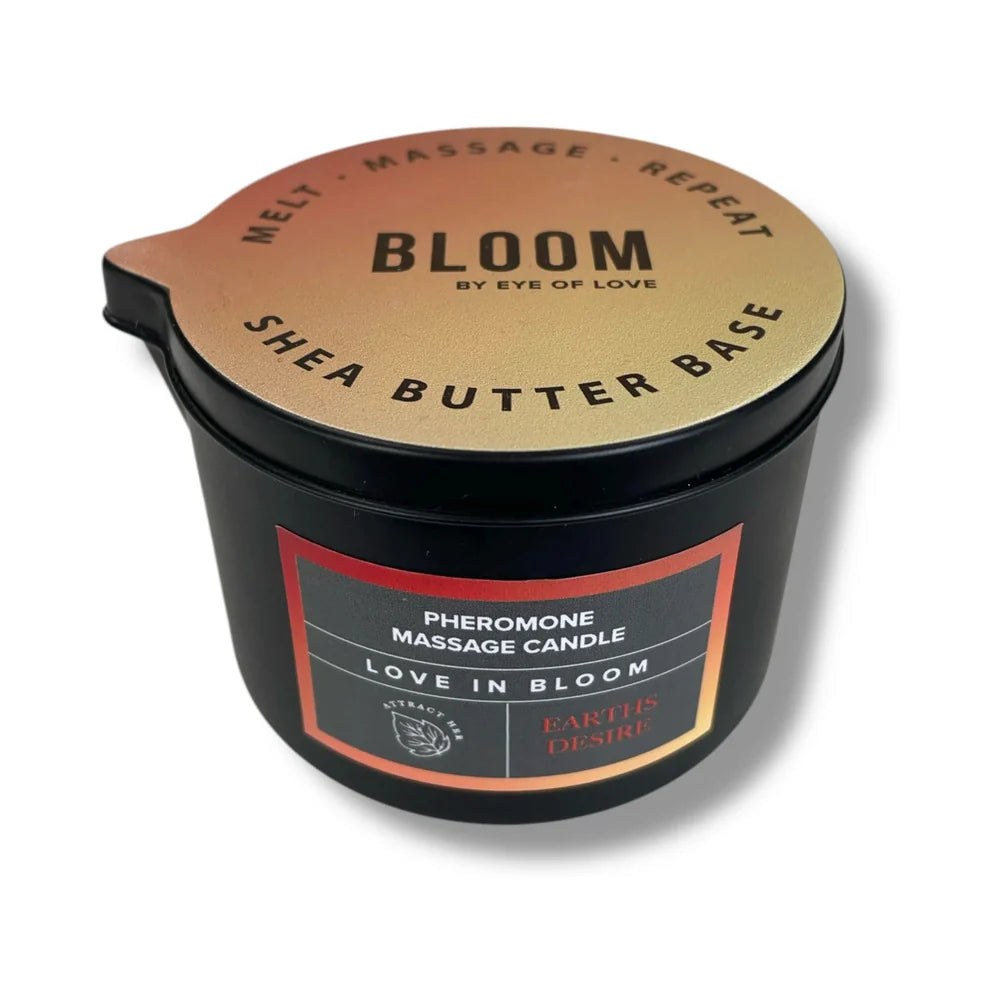 Eye of Love Bloom Pheromone Massage Candles Attract Her 5 oz.