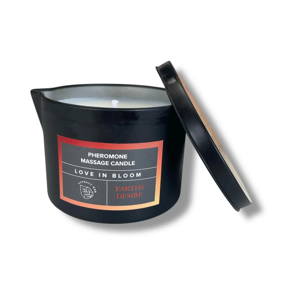 Eye of Love Bloom Pheromone Massage Candles Attract Her 5 oz.