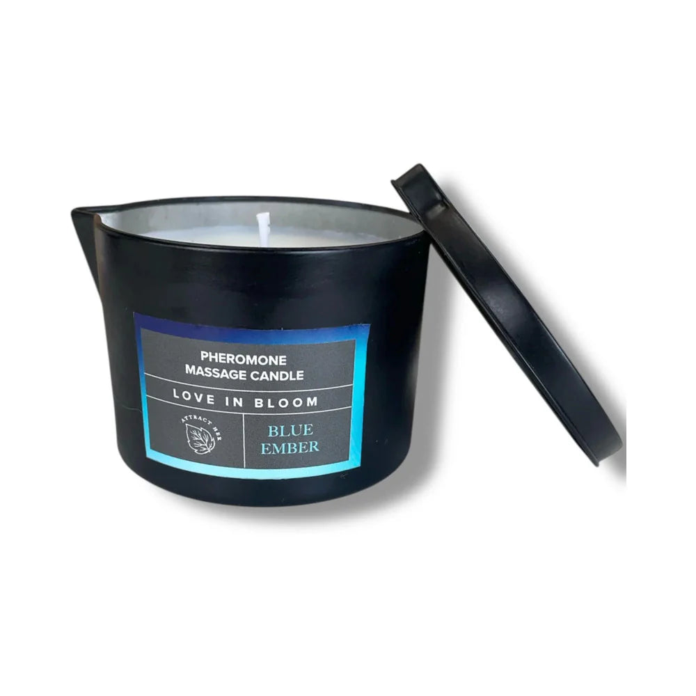 Eye of Love Bloom Pheromone Massage Candles Attract Her 5 oz.
