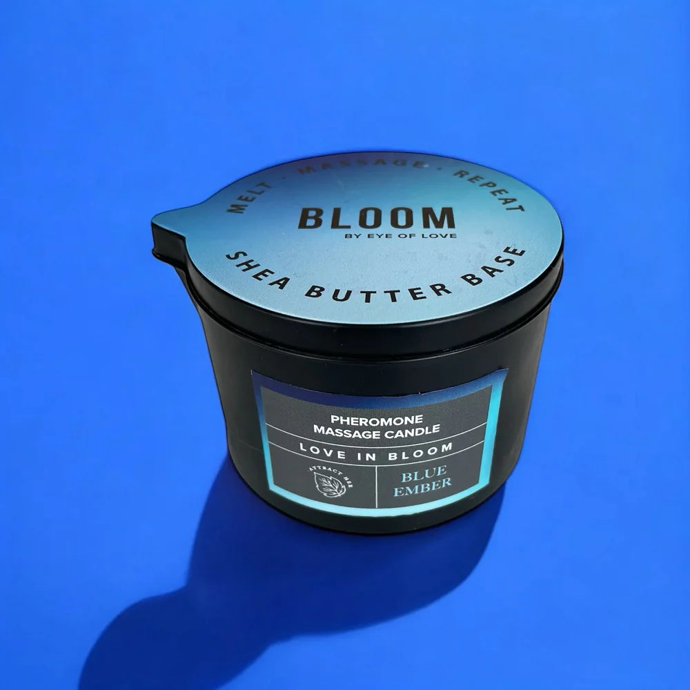 Eye of Love Bloom Pheromone Massage Candles Attract Her 5 oz.