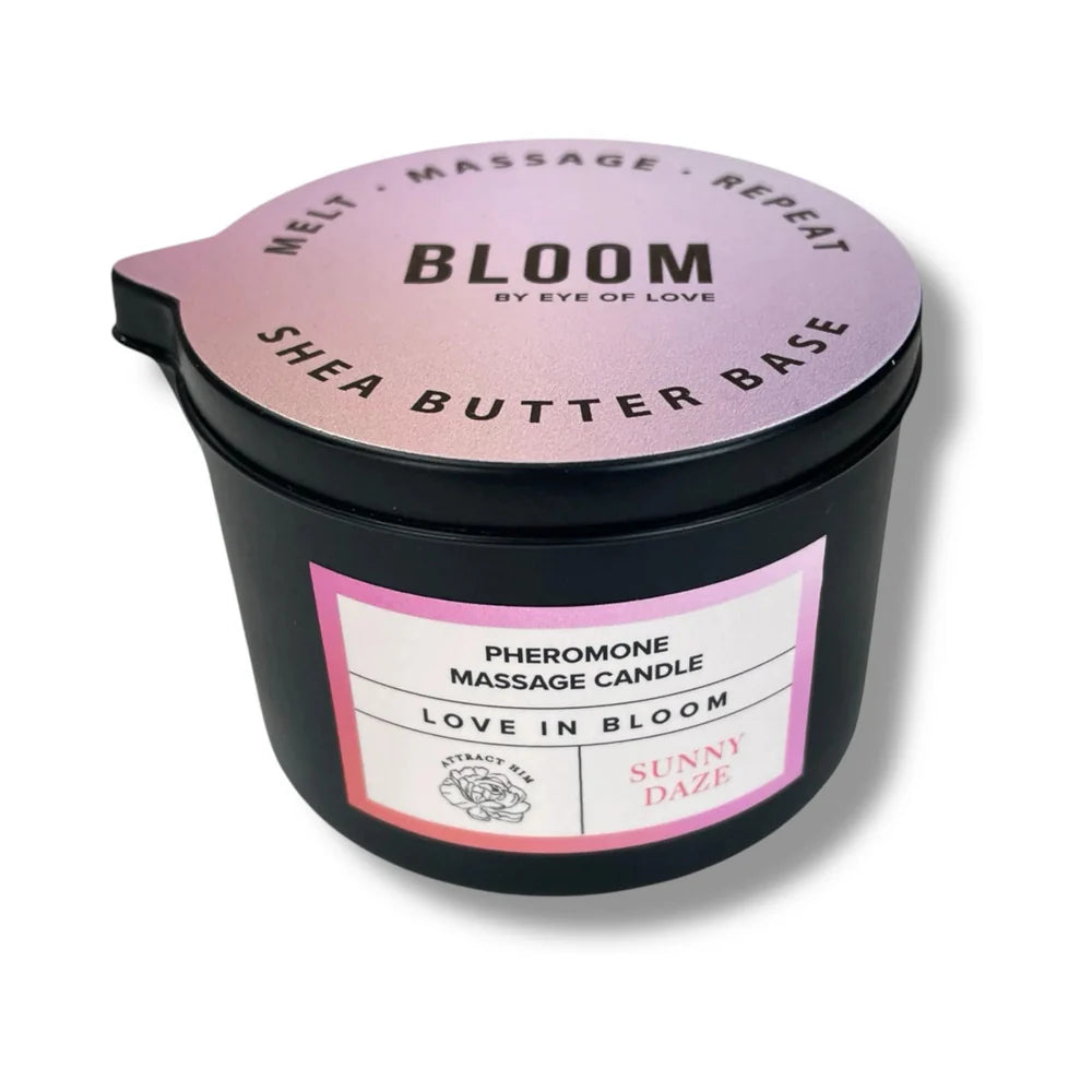 Eye of Love Bloom Pheromone Massage Candles Attract Her 5 oz.