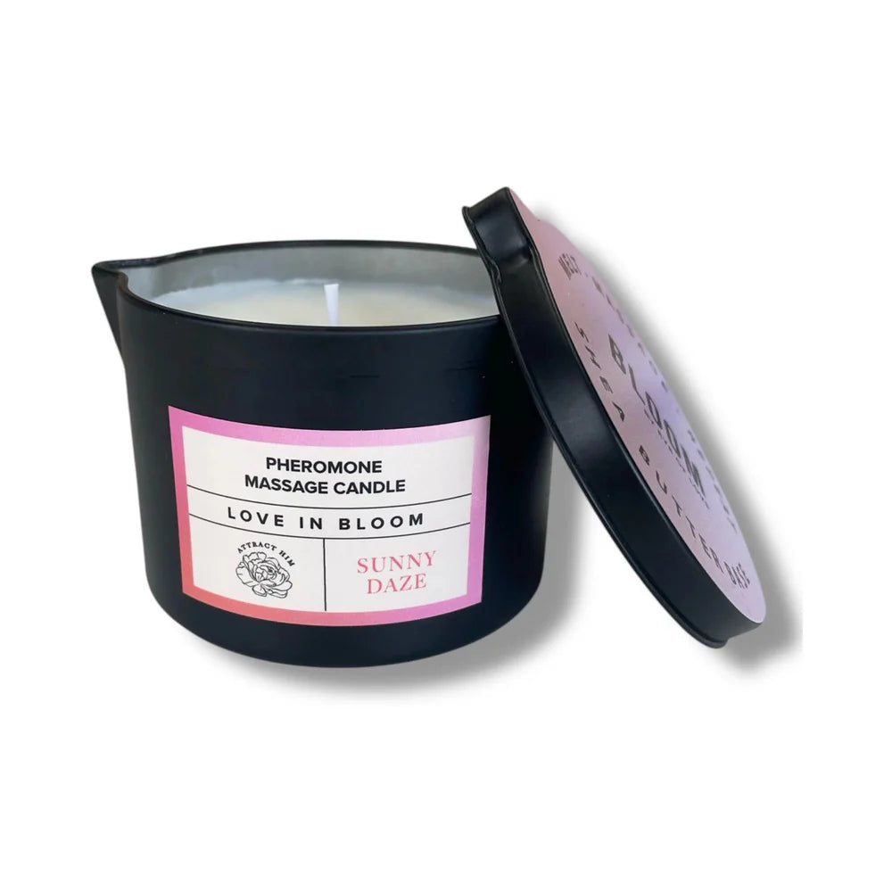 Eye of Love Bloom Pheromone Massage Candles Attract Her 5 oz.