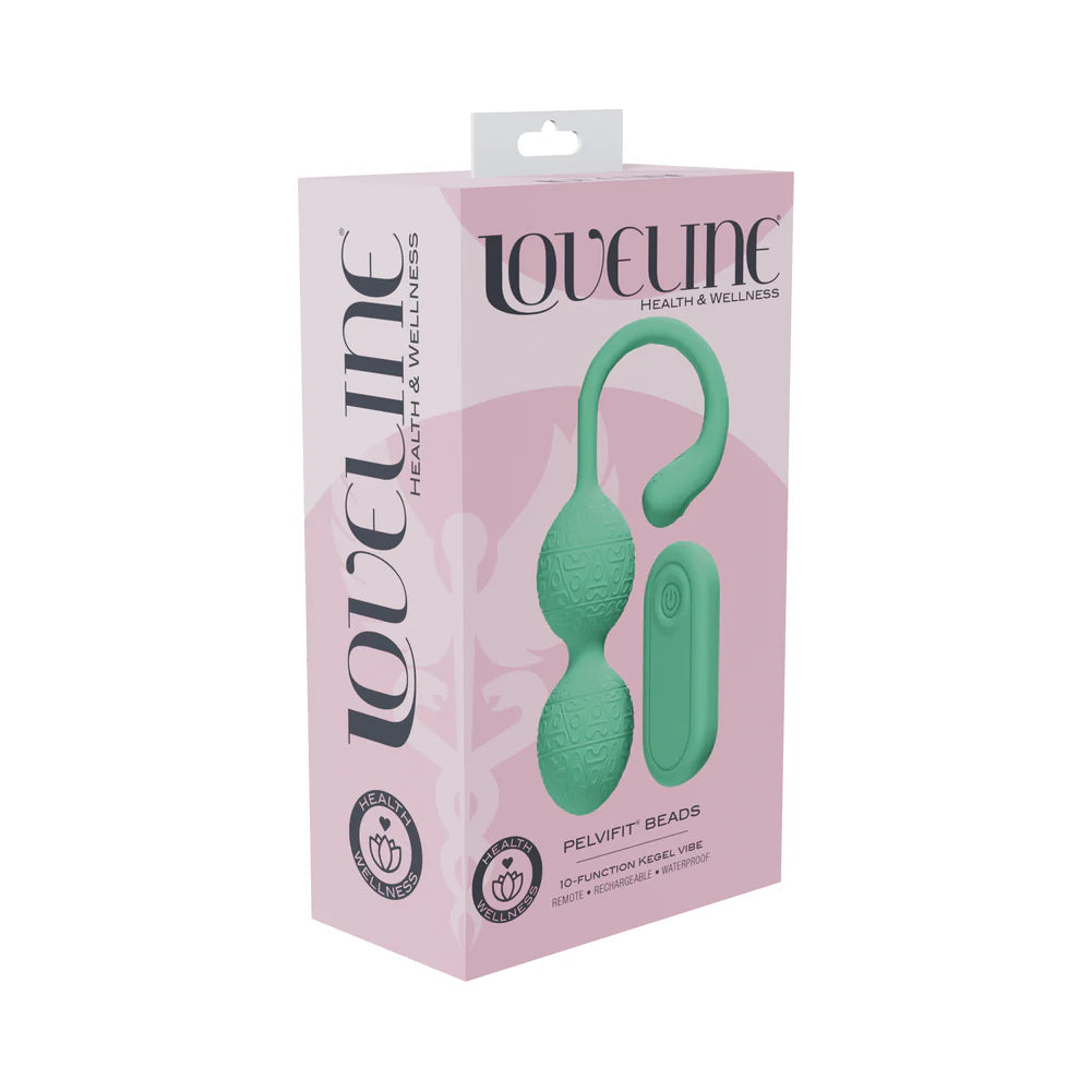 LoveLine PelviFit Beads Kegel Vibe Waterproof With Remote 3 Colors