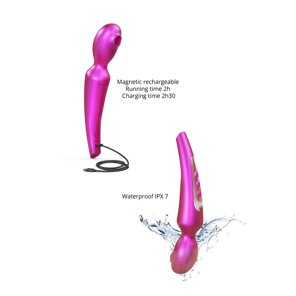Love To Love Pleaser Wands, 2 Iridescent Colors