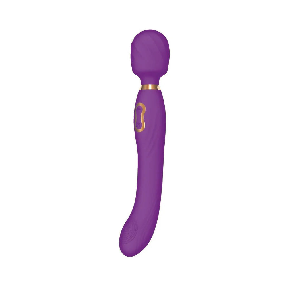 The Beat Dual Pleasure Wand Purple or Black