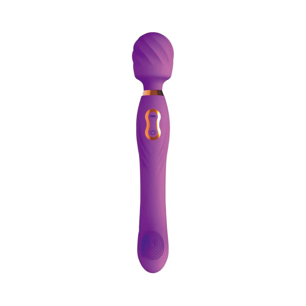 The Beat Dual Pleasure Wand Purple or Black