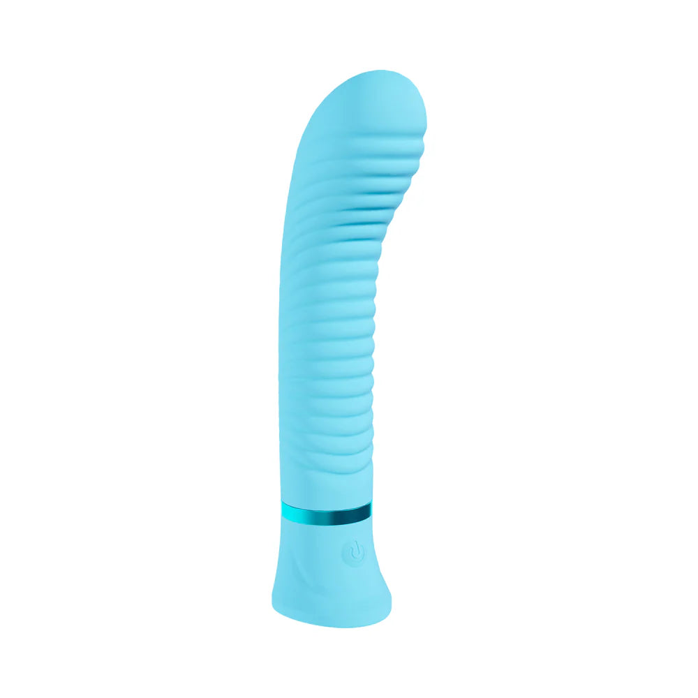 Loveline Divine Rechargeable Silicone Ribbed G-Spot Vibrator