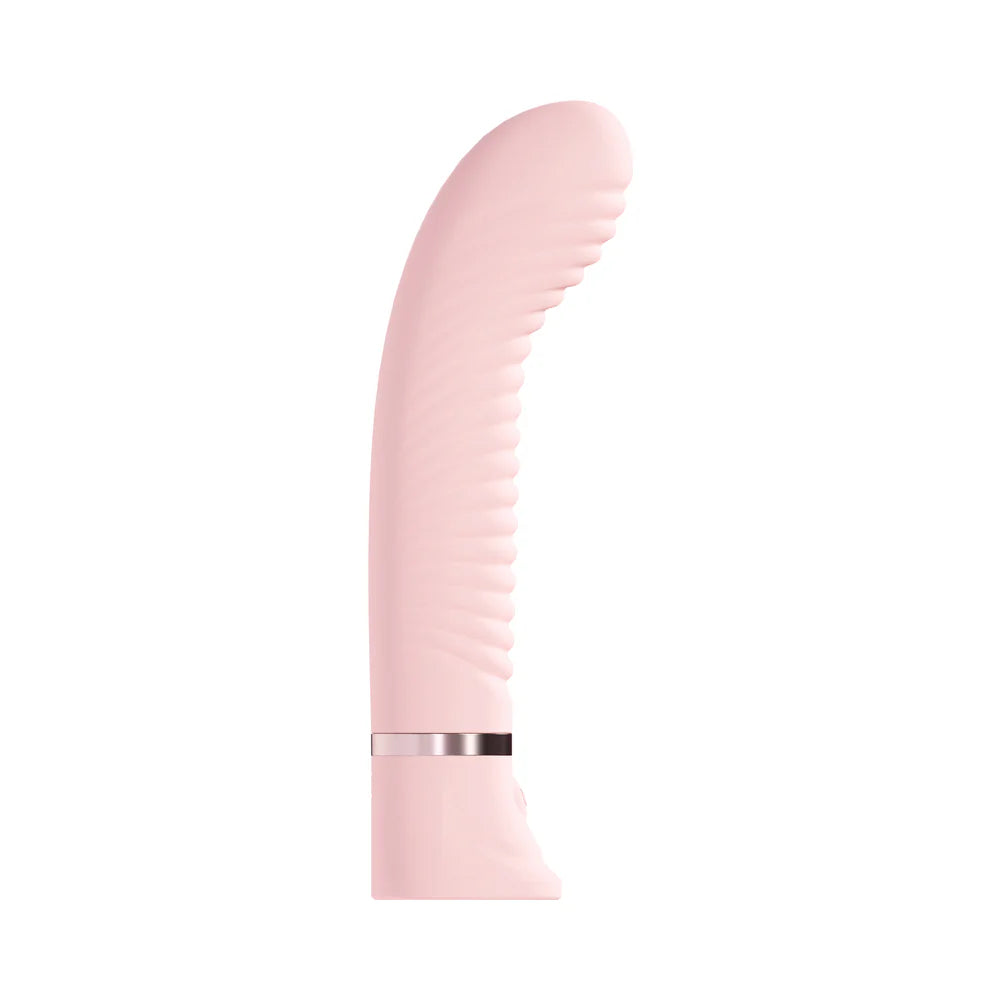 Loveline Divine Rechargeable Silicone Ribbed G-Spot Vibrator