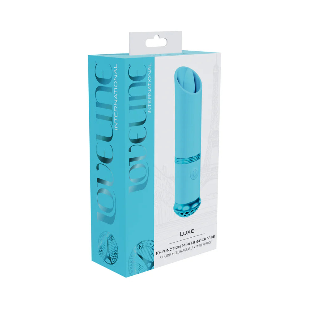 Loveline Luxe Rechargeable Silicone Mini Lipstick Vibrator
